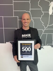 Jason Olsen with the ENTREPRENEUR’S HIGHLY COMPETITIVE 42nd ANNUAL FRANCHISE 500® Ranking